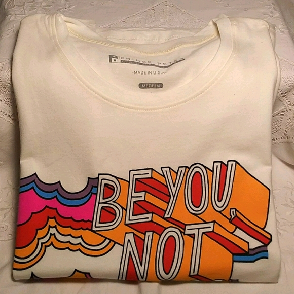 PRIDE Prince Peter Be You Graphic Cotton T-Shirt - Picture 5 of 10